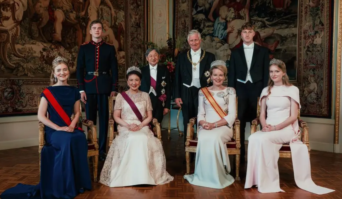 Royal news: Princess Eléonore with King Philippe and Queen Mathilde