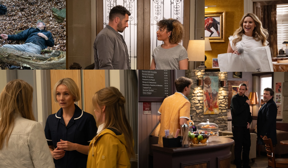 Emmerdale: Gabby, Kev, Helen, serena, Ross