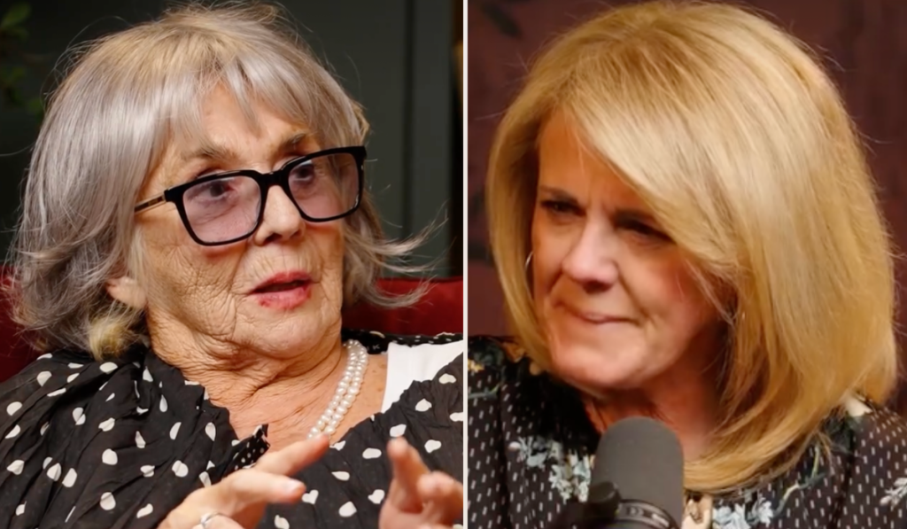 Sue Johnson and Sally Lindsay